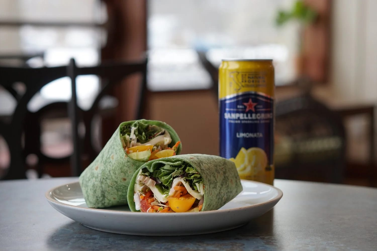 Fresh food and drinks at The Waterfront Cafe